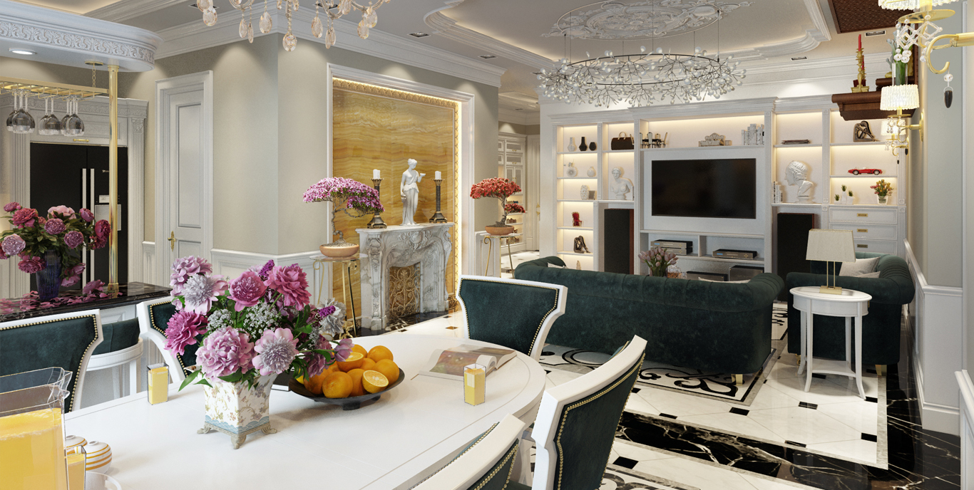 Kh&ocirc;ng gian tối ưu, h&agrave;i h&ograve;a giữa c&ocirc;ng năng v&agrave; kiểu d&aacute;ng